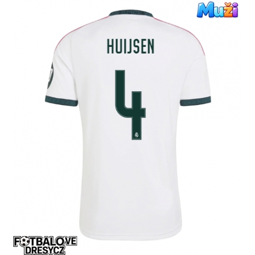 Real Madrid Dean Huijsen #4 Domácí Dres 2026-27 Krátký Rukáv Real Madrid Dean Huijsen #4 Domácí Dres 2026-27 Krátký Rukáv